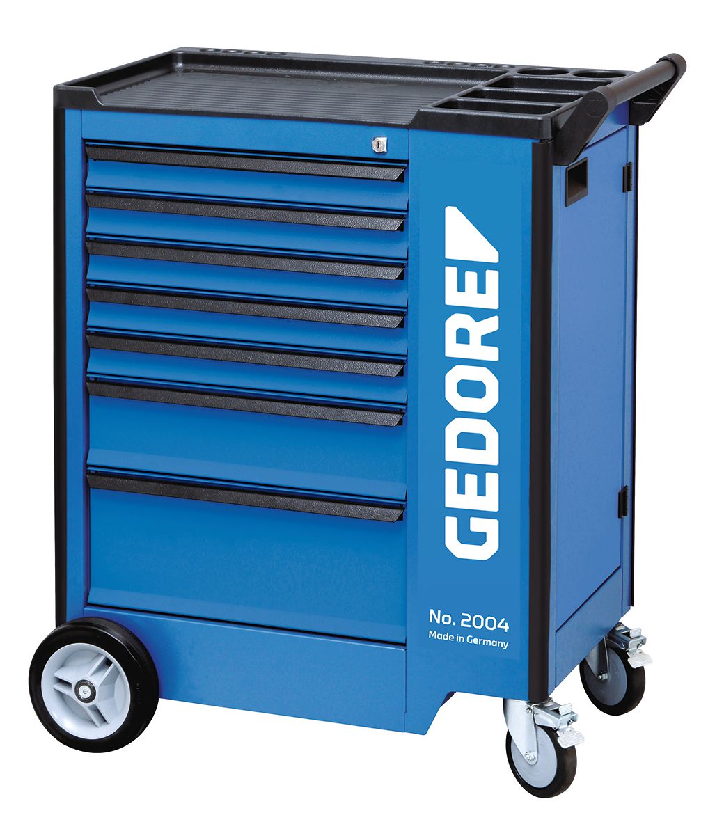 Gedore 2004 0511 Tool trolley with 7 drawers