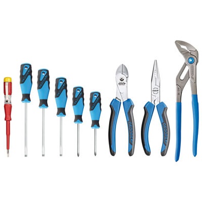 Gedore S 1100 W-001 Pliers/screwdriver assortment for tool board ET-1100 W