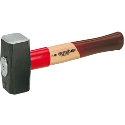 Gedore 620 H-2000 Club hammer Rotband-Plus with Hickory handle, 2 kg