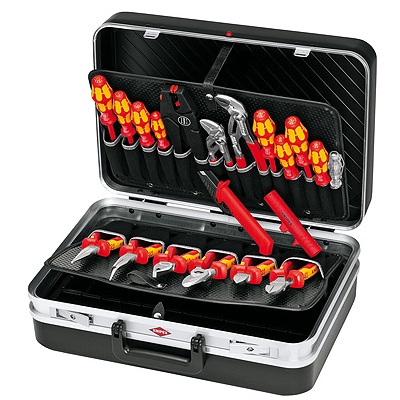 Knipex 00 21 20 Tool Case "Electric" 20 parts
