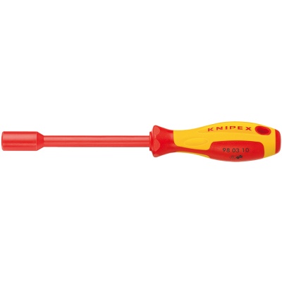 Knipex 98 03 04 Nut Driver with screwdriver handle VDE, 4 mm