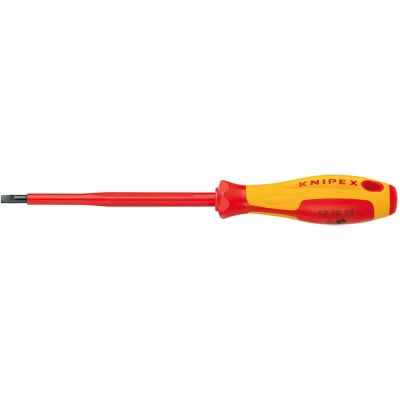 Knipex 98 20 30 Screwdrivers for slotted screws VDE, 3 mm