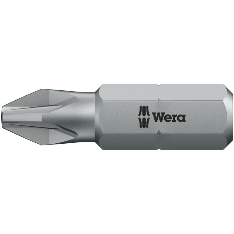 Wera 855/1 Z PZ 0x25 Bit series 1 Pozidriv PZ0 x 25mm, 10 pieces